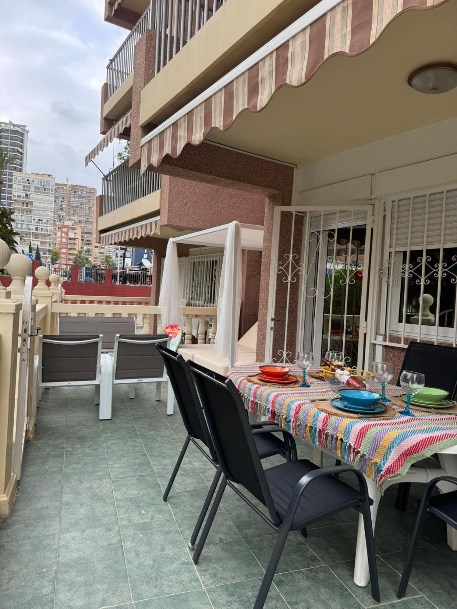 Super Terrace Levante Front Line Apartment Los Ranchos Self Check-In, Free Parking Бенидорм Екстериор снимка